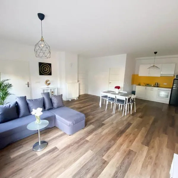 Ferienwohnung Krippehna，位于Zschepplin的酒店