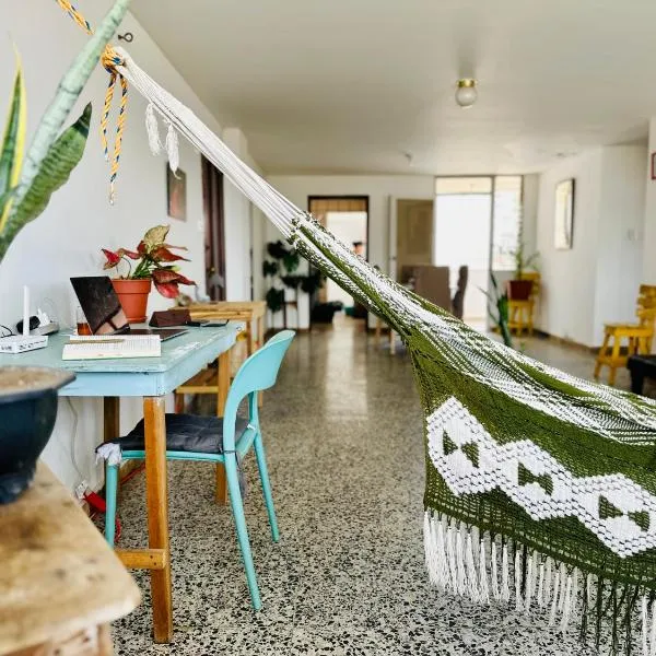 CASA RÍO- Tu casa en la Guajira，位于里奥阿查的酒店