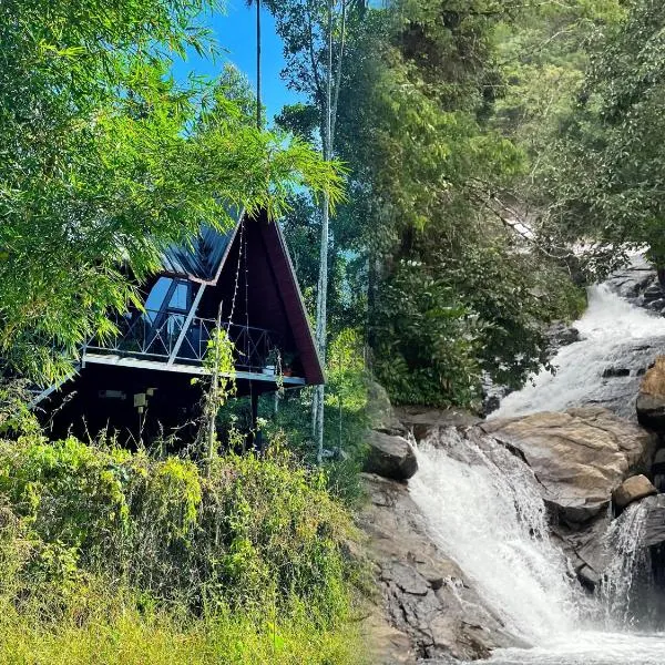 Wetlands Wayanad Resort with Natural Waterfalls，位于Padinjarathara的酒店