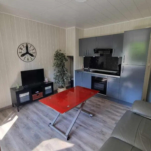 Studio Meublé Quai 1 Voie B parking gratuit，位于Bétheniville的酒店