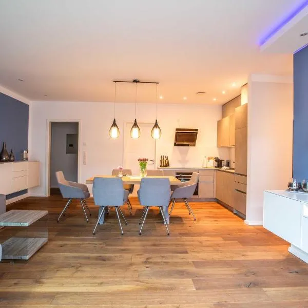 Inselsuite - moderne Ferienwohnung am Malchower See，位于马尔肖的酒店
