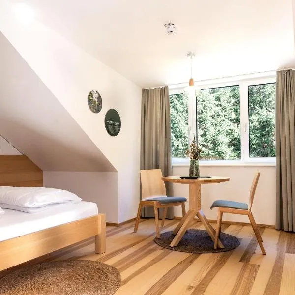 Forsthaus Apartments - Ski + Bike & Hike，位于霍赫菲希特山麓克拉弗尔的酒店