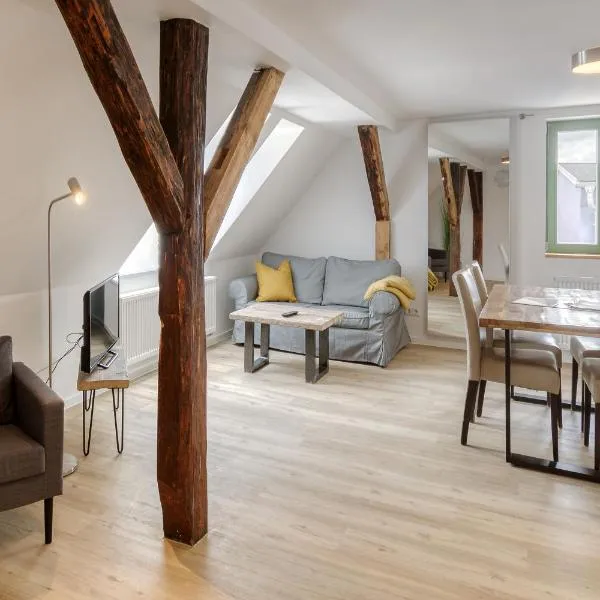 City Suite an der Drehbrücke Malchow，位于马尔肖的酒店
