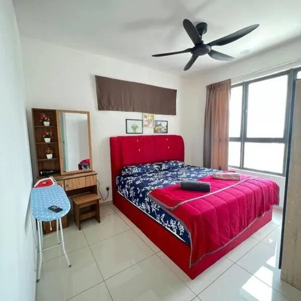 Cozy kenwingston platz kl 2-5pax 2BR&2BR Klcc view pakin netflx 3705A，位于吉隆坡的酒店