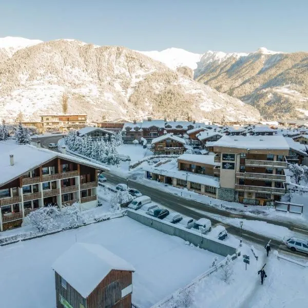 Hôtel Les Peupliers，位于谷雪维尔的酒店