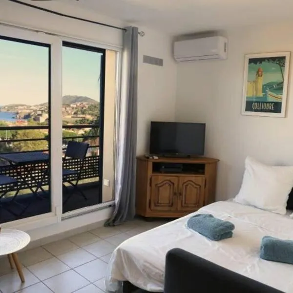 Collioure Vue Mer Parking Gratuit Fibre，位于科利尤尔的酒店