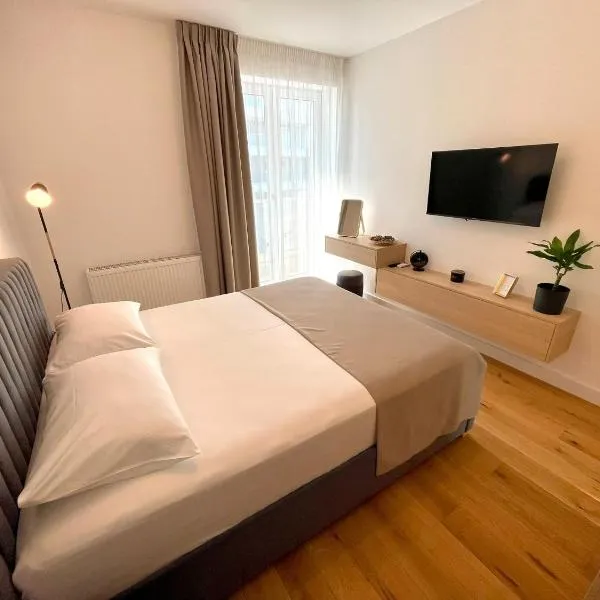 Apartment No 401 Lebada Lake，位于Pantelimon的酒店