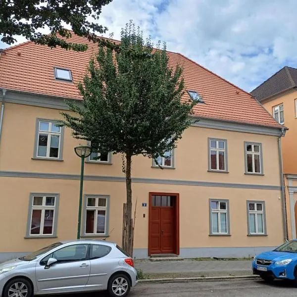 Stadtwohnung direkt im Zentrum，位于施特雷利茨的酒店