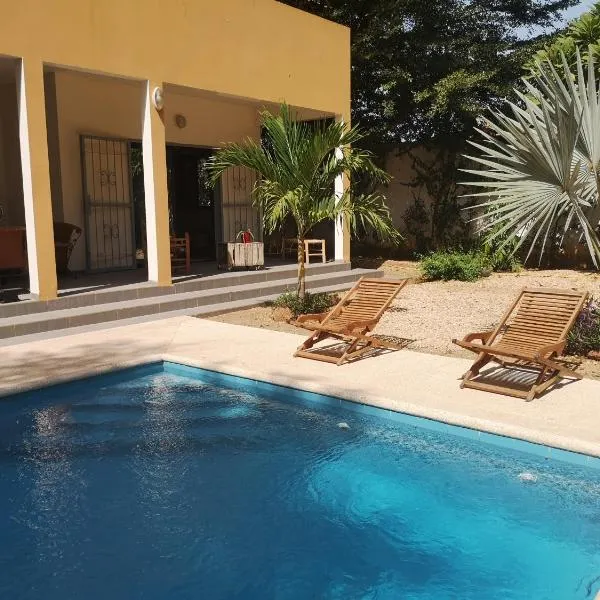 Villa "Le Bon Accueil" chambres d'hôte，位于恩加帕鲁的酒店