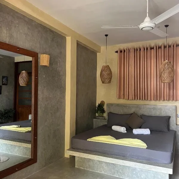 Sandbank Madiha deluxe bedroom with private bathroom，位于马特勒的酒店