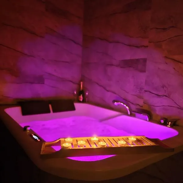 Centrum jacuzzi prywatny parking klimatyzacja 1，位于拉多姆的酒店