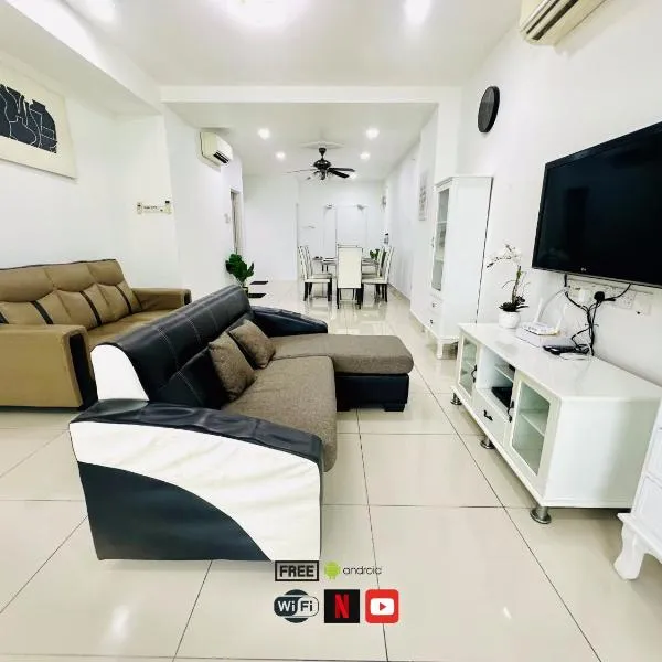 10pax 3-Bedroom l Seaview l Georgetown l Gleneagles l Mansion One，位于乔治市的酒店
