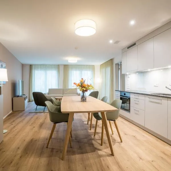 Modern City Apartments，位于因特拉肯的酒店
