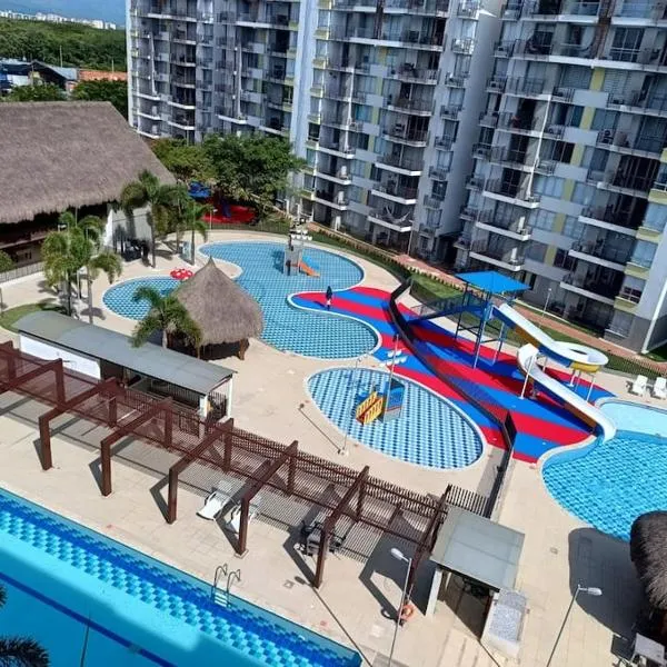 Arriendo Apto Peña Azul La Aldea，位于里考尔特的酒店