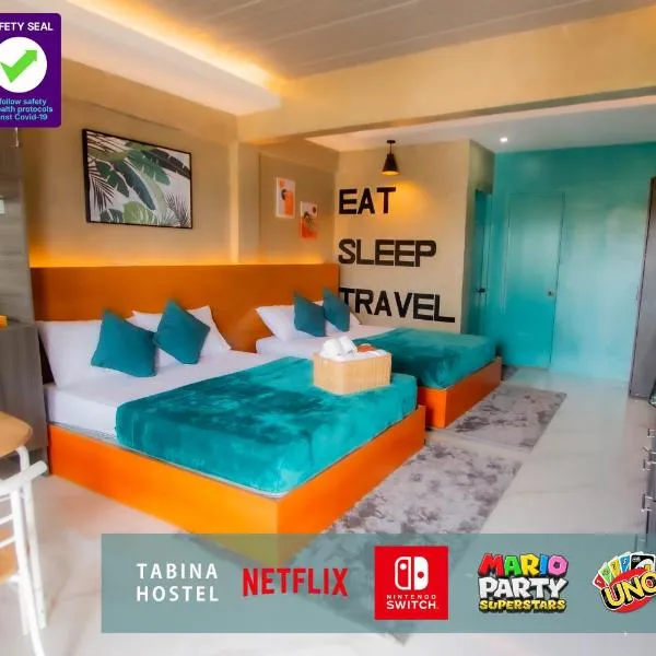 TABINA HOSTEL MACTAN family room タビナホステル，位于Pusok的酒店