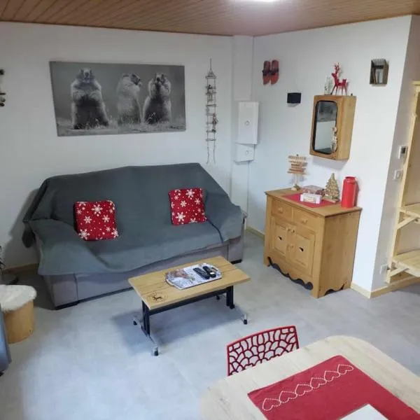 Joli appartement T2, la clairière du lac, rez de jardin, terrasse fermée, parking，位于热拉梅的酒店