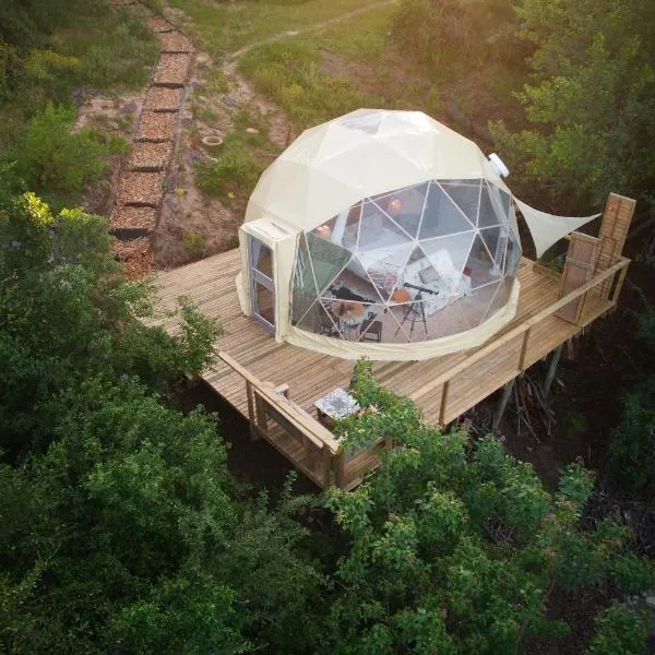 Soul Forest GeoDome - Off-grid Nature Escape，位于维德尼斯的酒店