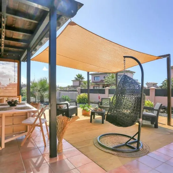 La Torre del Mar, rincón del Atlántico Lajares- Origomare - Remote work，位于拉哈雷斯的酒店