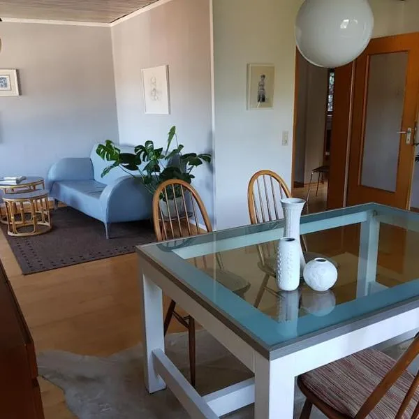 Art-Apartment mit Balkon，位于巴特卡尔斯哈芬的酒店