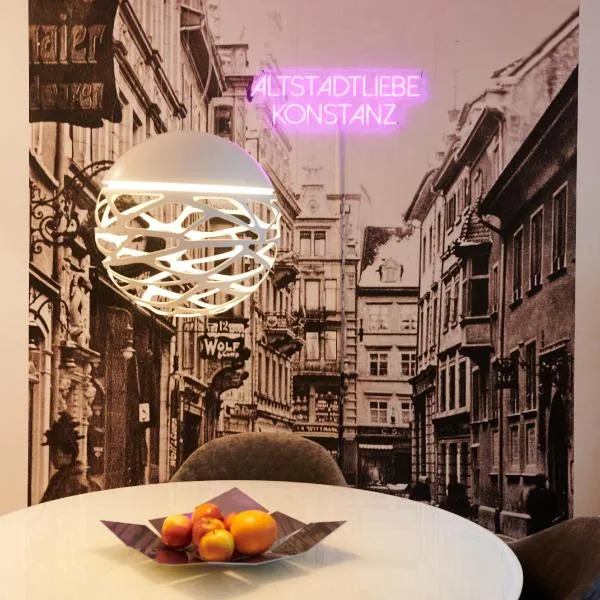 Altstadtliebe Konstanz - zentral & modern，位于康斯坦茨的酒店
