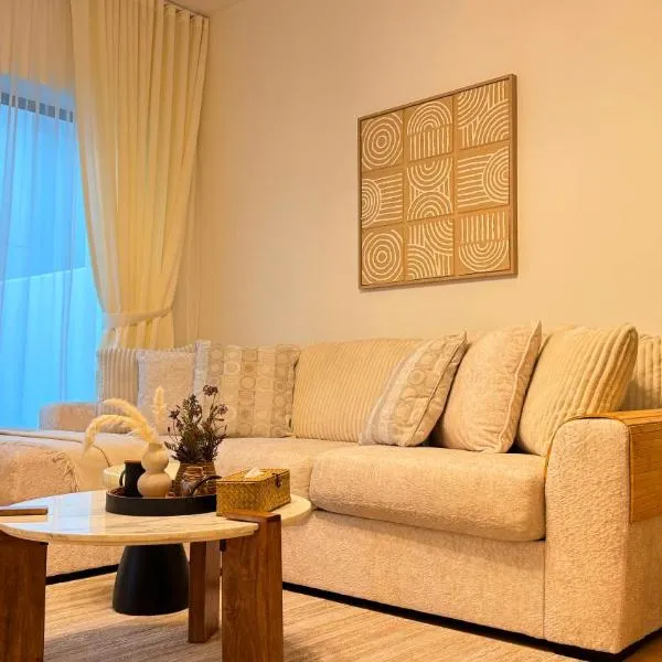 Noya Haven Stylish 4BR Townhouse Retreat in Yas Island，位于阿布扎比的酒店