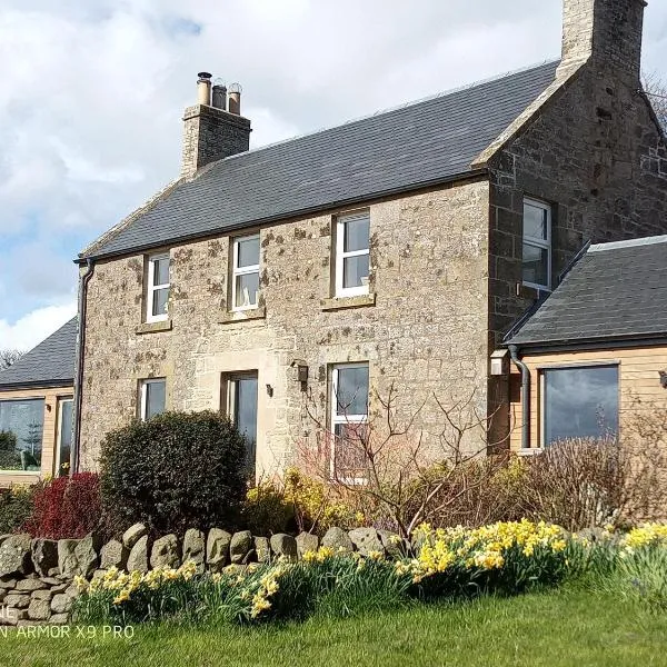 Stoneshiel Farmhouse，位于Coldingham的酒店