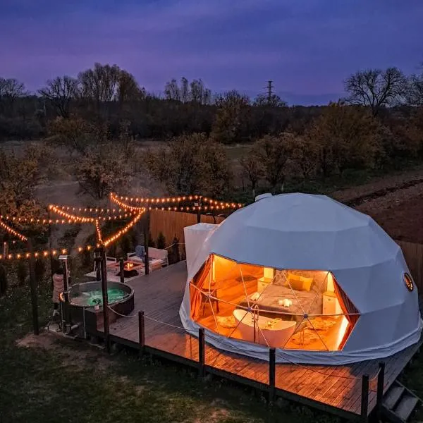 Green Garden Glamping Retezat，位于Bălan的酒店