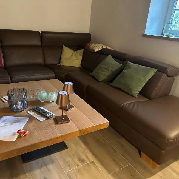 Kiefer -Ferienwohnung in Dötlingen mit Waldblick，位于多尔廷根的酒店