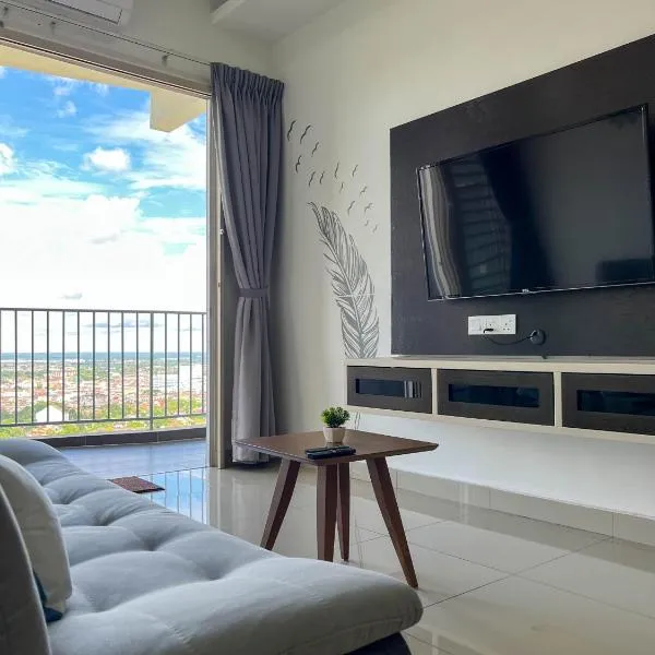 Sunset view Homestay near Lake Garden w/ Swimming pool，位于太平的酒店