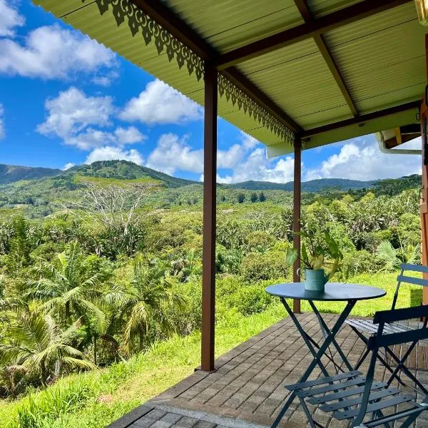 La Vieille Cheminée, Tropical Farm & Eco-Lodges，位于Bois Chéri的酒店