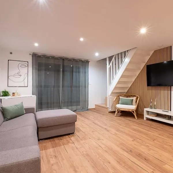 Maison avec jardin 8 personnes près de disney & Paris，位于若西尼的酒店