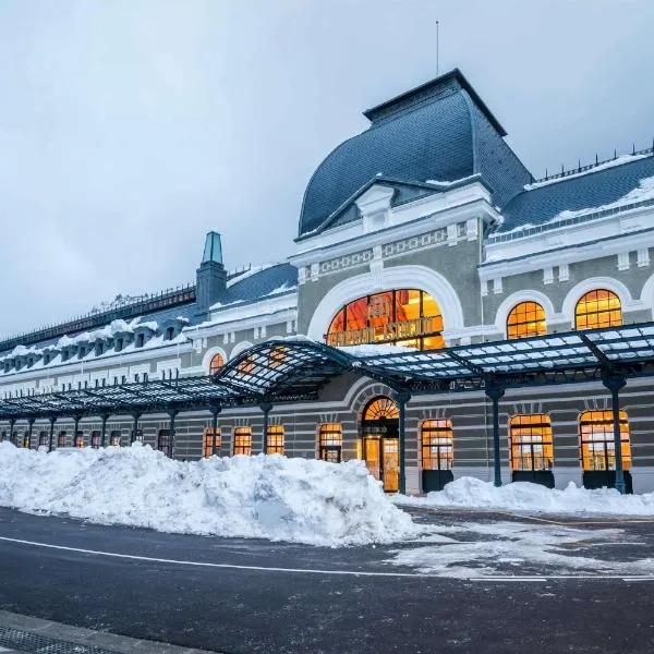 Canfranc Estación, a Royal Hideaway Hotel - Gran Lujo，位于坎弗兰克埃斯塔西翁的酒店