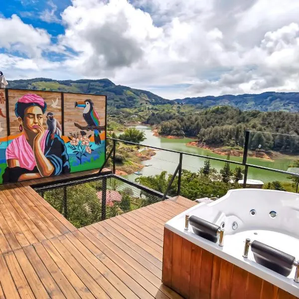 La Finca De Frida，位于瓜塔佩的酒店
