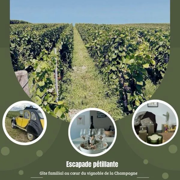 Gîte familial dans le vignoble champenois，位于Cuchery的酒店