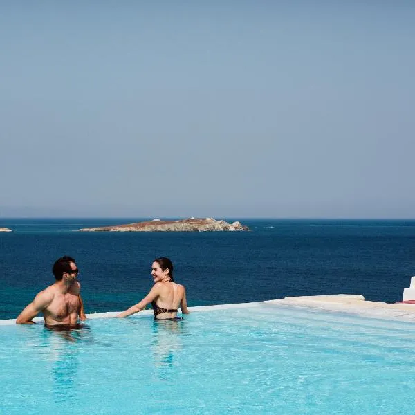 Bill & Coo Mykonos -The Leading Hotels of the World，位于普拉迪斯亚罗斯的酒店