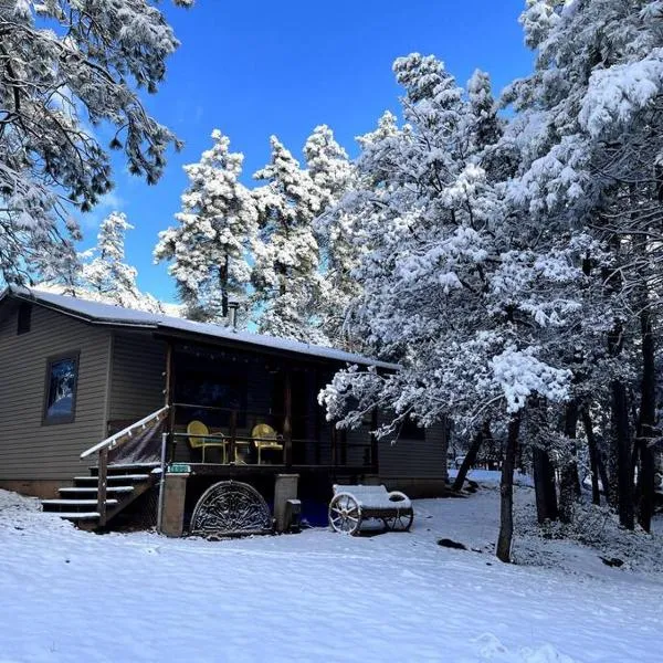 Peaceful Pine Place Cabin，位于Pine的酒店
