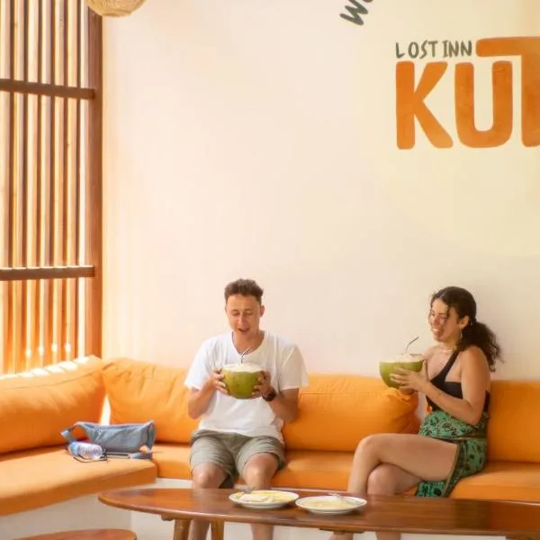 Lost Inn Kuta Capsule Hostel，位于龙目岛库塔的酒店