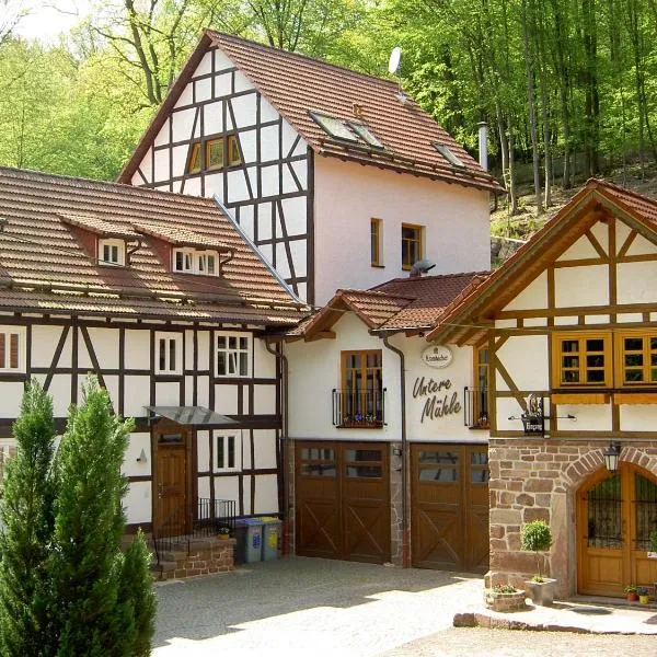 Pension Untere Mühle，位于Burghaun的酒店