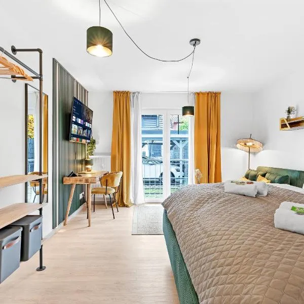 Lemon3 - SAP Arena & Maimarkt - Smart-TV - Self-Checkin - Free Parking，位于曼海姆的酒店