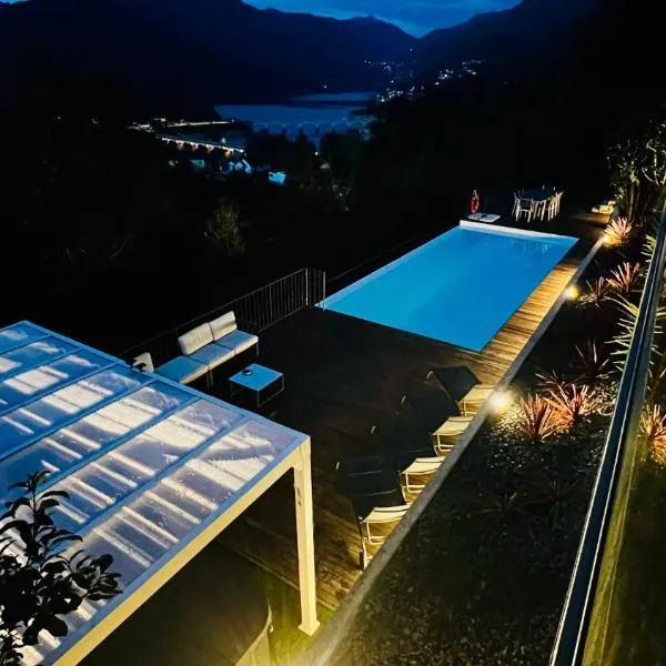 Alynes 2 Villa individuelle, piscine, spa, sauna panoramique，位于Ventosa的酒店