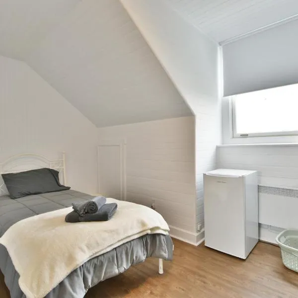 Chambre 303 de l'hôtel Victoria confortable et moderne，位于Saint-Pascal的酒店