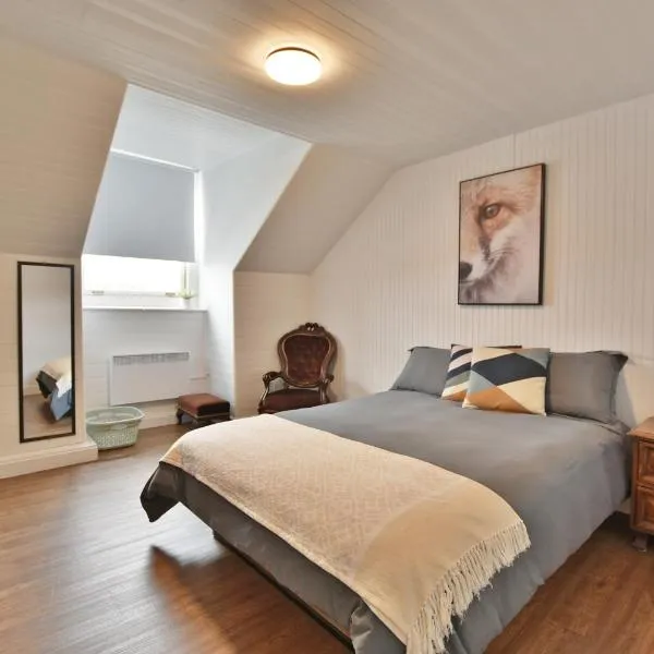 Chambre 304 de l'hôtel Victoria confortable et moderne，位于Saint-Pascal的酒店