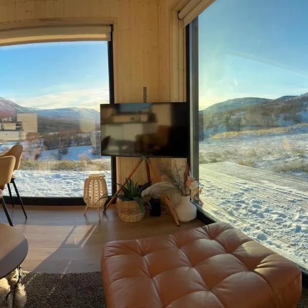 Country Cabin with a view 15 min from Akureyri，位于阿克雷里的酒店