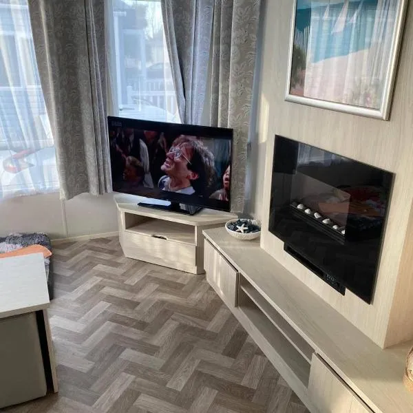 Olivia Caravan Sleeps 6 with Wi-Fi，位于拉尔的酒店