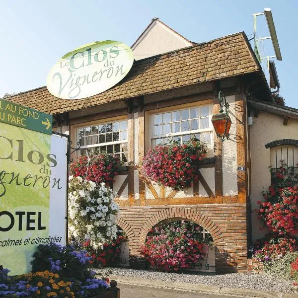 Logis Hôtel le Clos du Vigneron，位于Ousson-sur-Loire的酒店