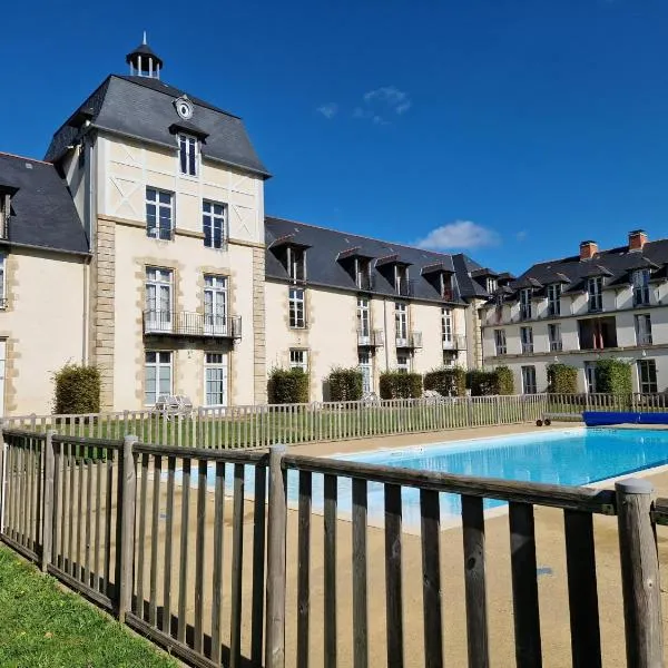 Charmant T3 plain-pied avec terrasse privée, parking gratuit et piscine à Baden，位于巴登的酒店