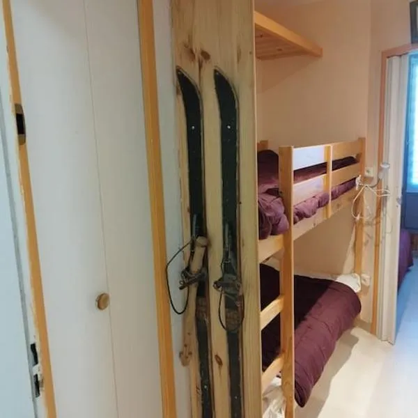 Studio 16m2 avec terrasse，位于La Foux d'Allos的酒店