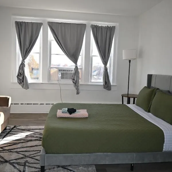 Downtown Hartford 2BR Family Pet Friendly，位于哈特福德的酒店