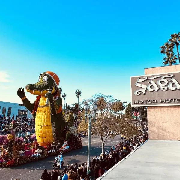 Saga Motor Hotel Pasadena，位于帕萨迪纳的酒店