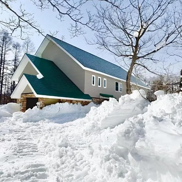 Echoland Madarao エコーランド斑尾 Free shuttle to the ski resort，位于饭山市的酒店